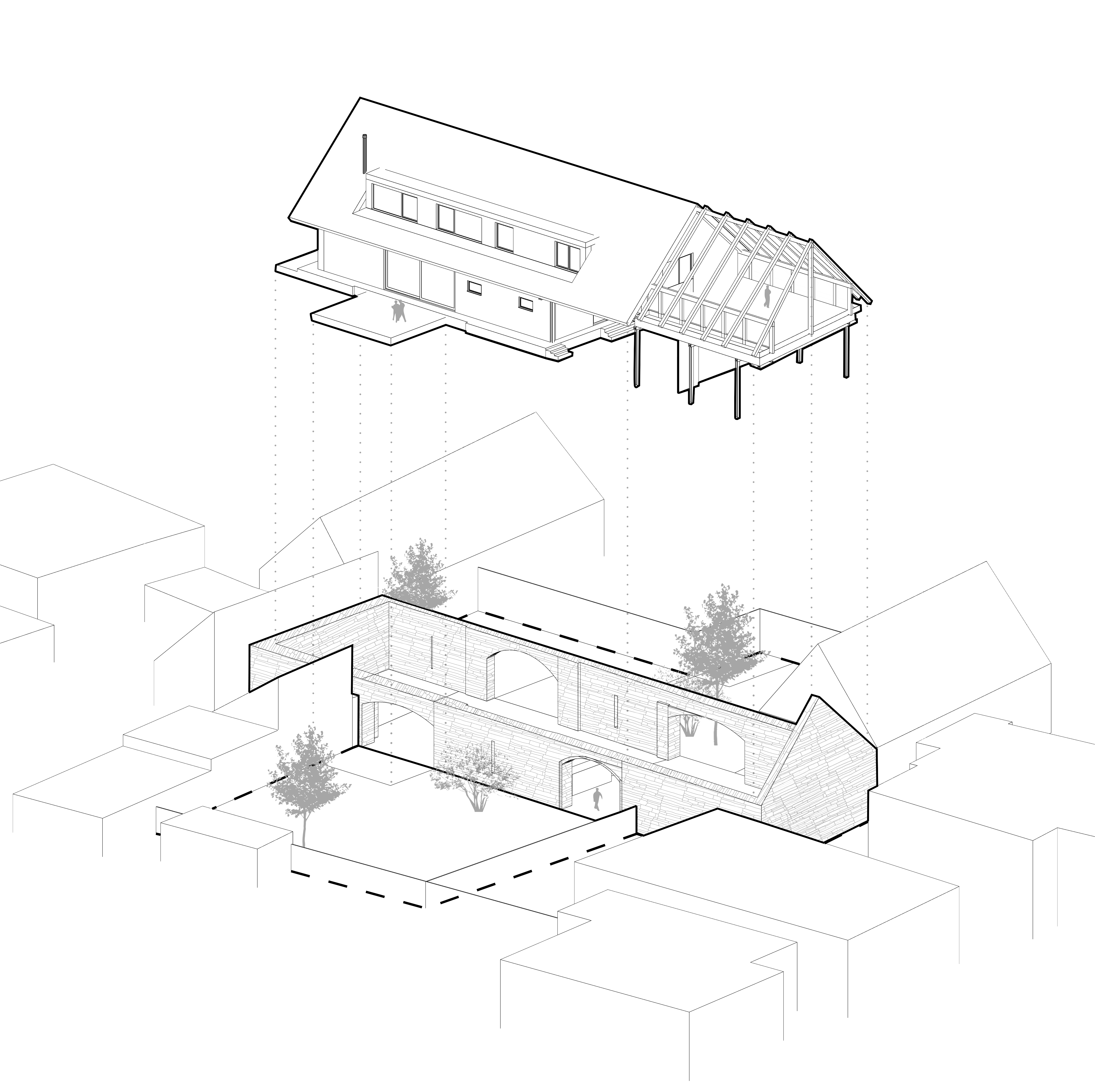 Karnet, architekti Zapomenutá stodola